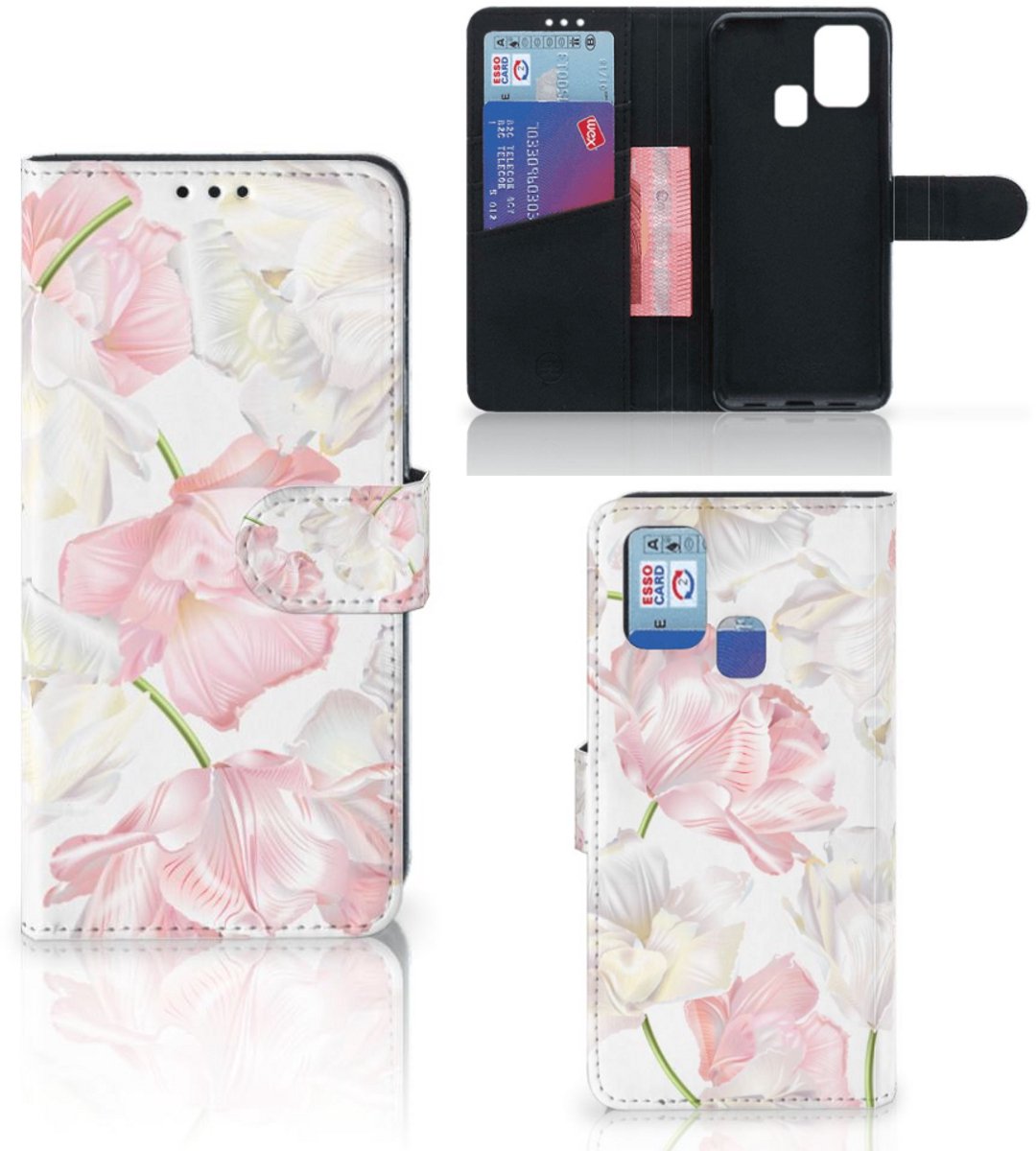 Samsung Galaxy M31 Hoesje Lovely Flowers