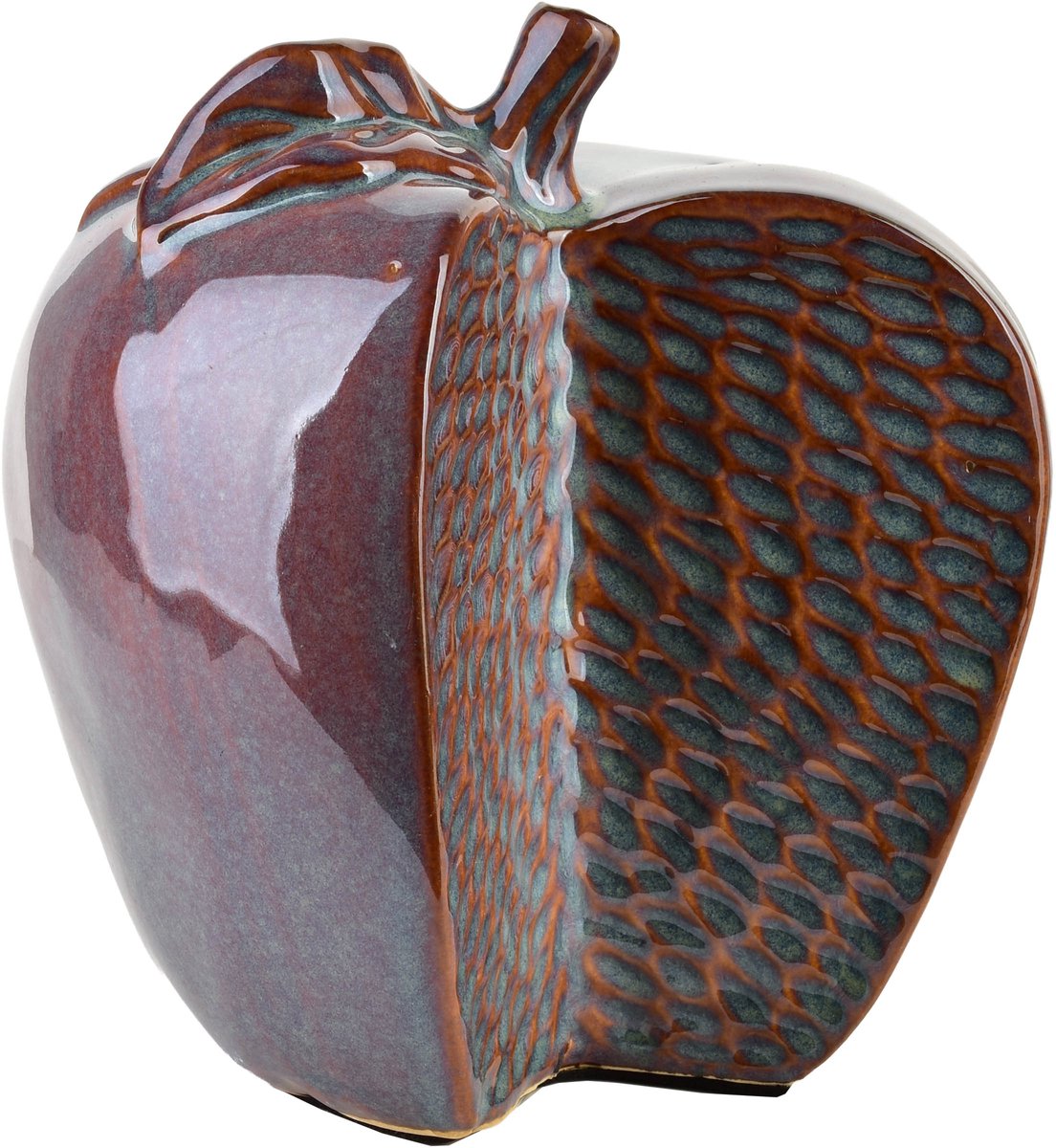 Saggio Serie - Decoratief Apple Beeld - 17x14x16 cm - Ceramisch