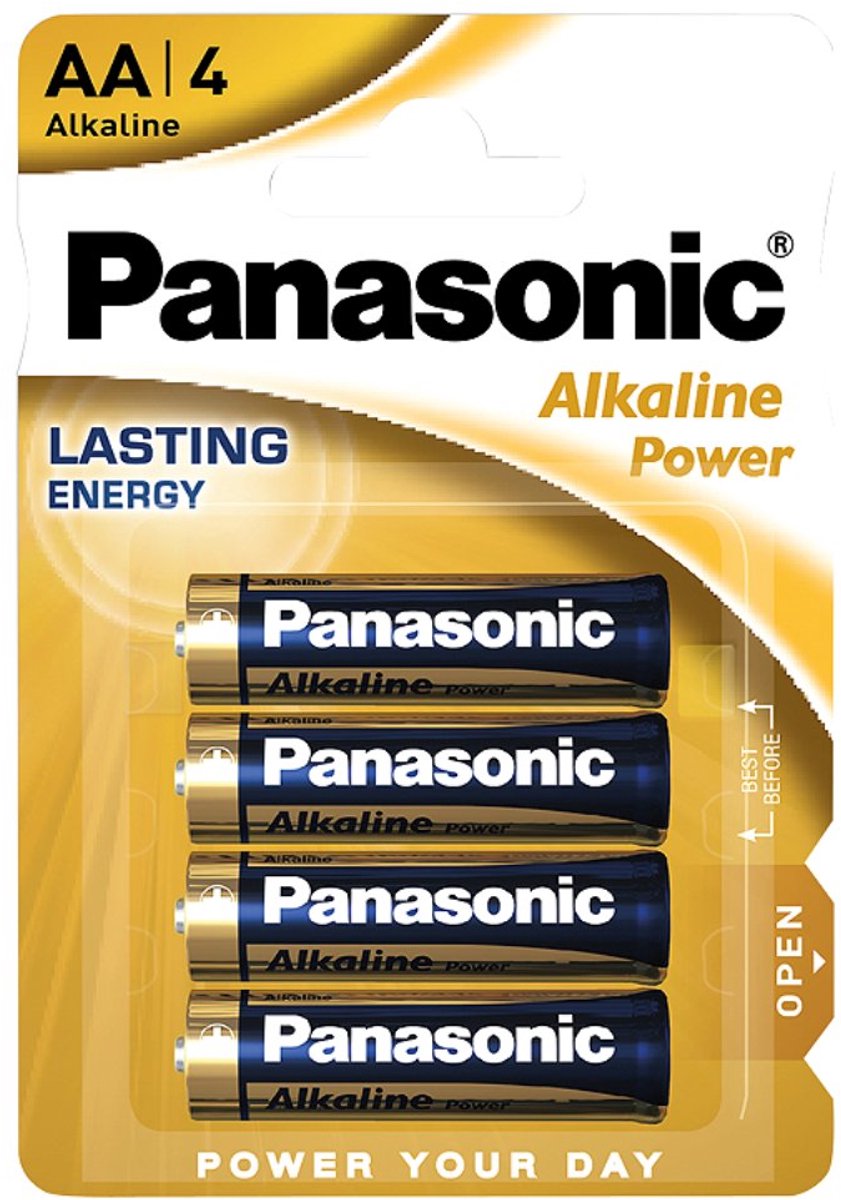 Panasonic AA Alkaline Power Batterijen