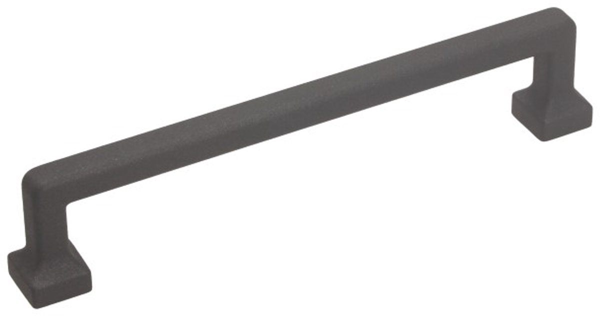 Gamet UR47 Serie - Meubelgreep - Grafiet Structuur - 160mm - Retro Stijl