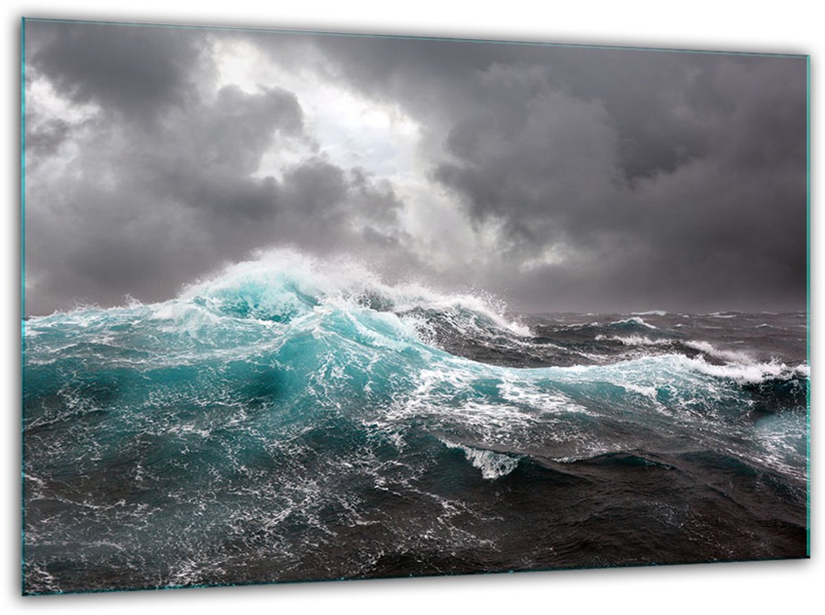TMK ArtDeko - Gehard Glazen Snijplank - 30x22cm - Antislip - Modern Design