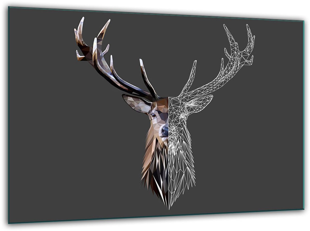 TMK ArtDeko - Gehard Glas Snijplank - 30x22 cm - Kras- en Hittebestendig