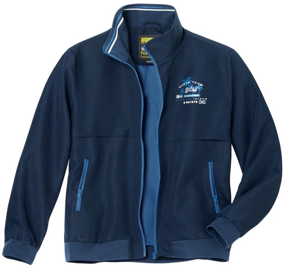 ATLAS FOR MEN - Zomerjack van microvezel Ocean Team - Heren - Verkrijgbaar in grote maten - M