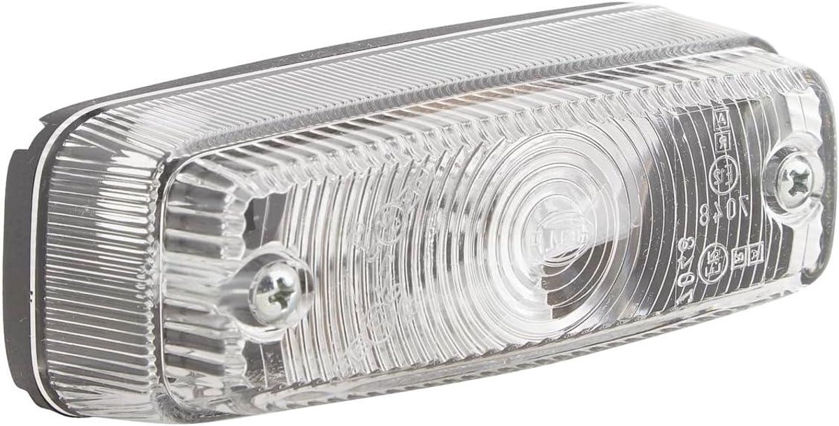 HELLA 2PF 997 027-011 Positielicht - Halogeen - 12/24V - Opbouw/Geschroefd - Lenskleur: Transparent - links/rechts - Aantal: 1
