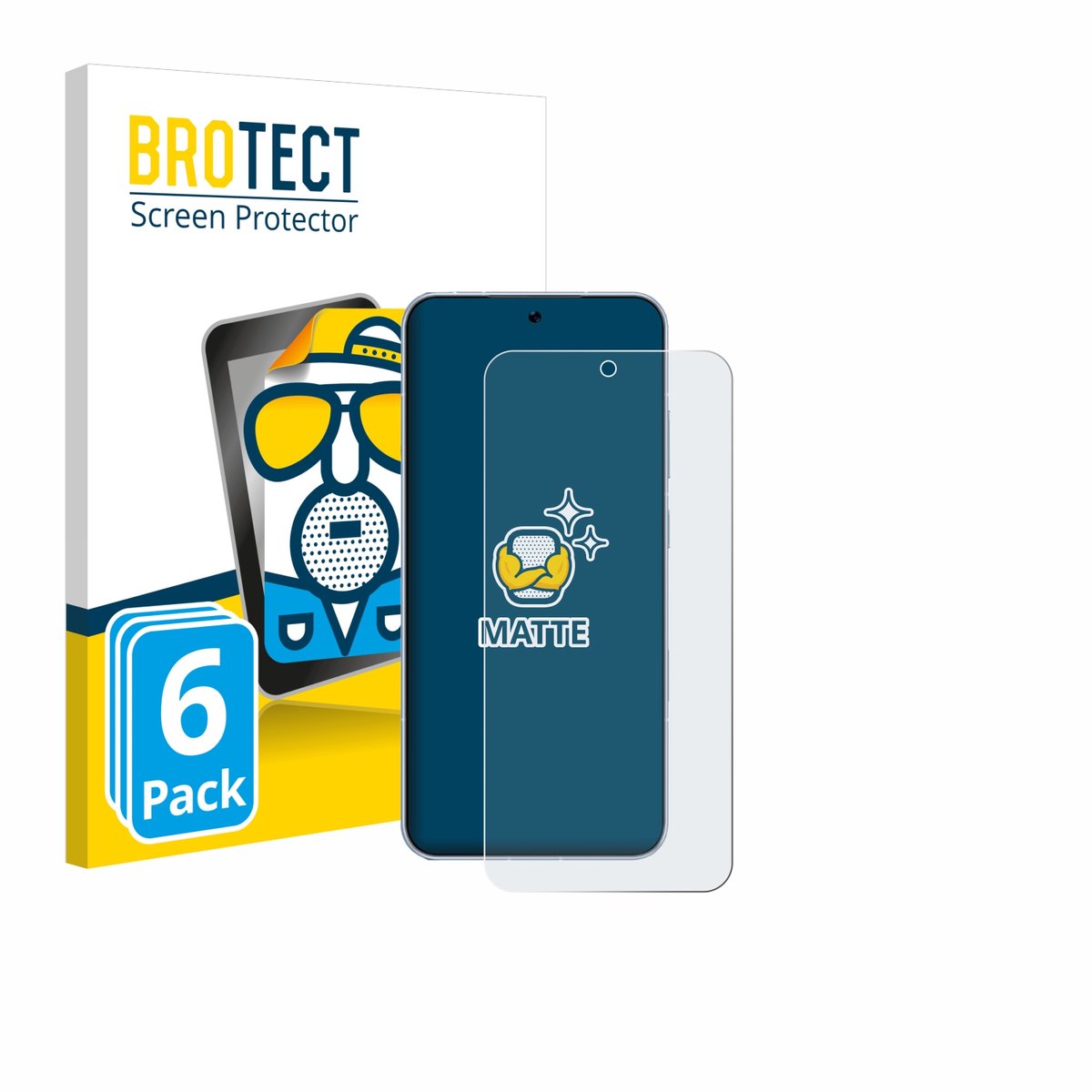 BROTECT - Screenprotector voor Honor Win RT - Folie Beschermfolie matte 6 Stuks