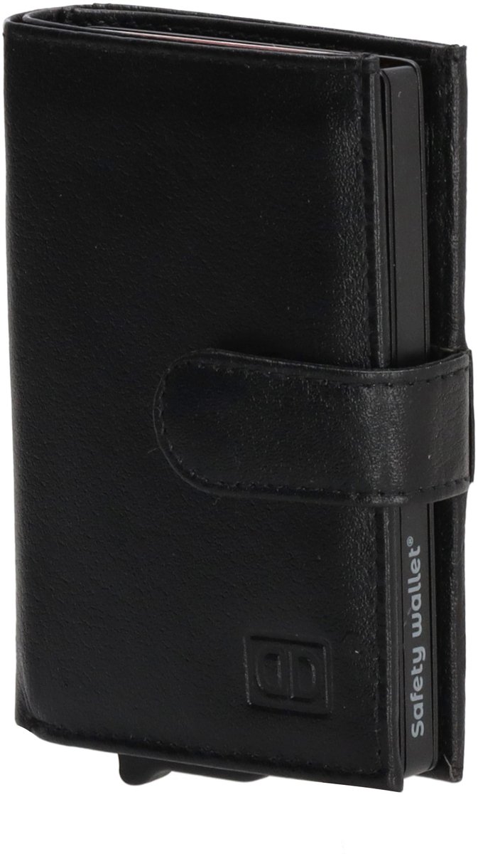 Double-D FH-serie Safety Wallet - RFID Anti-Skim Bescherming - Leren Portemonee
