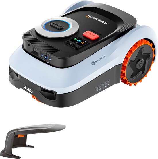 Segway Navimow i210 Lidar pro - Robotgrasmaaier - 1000m2 , Lidar+NRTK+Vision, AWD - Zonder Grensdraad & Zonder Antenne - Navigatie Zonder Satellieten - 1000m² - 45% Helling - AI Obstakelvermijding - Apple Find My - Super Stil 59dB - 3 Jaar Garantie