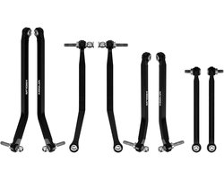 INJORA Aluminium Hoge Ontruiming Chassis Links voor 1/30 Axiale SCX30 Upgrade