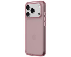 Rhinoshield, Hoesje Geschikt voor Apple iPhone 17 Pro Schokbestendig JellyTint Serie Draadloos Opladen Compatibel, Roze