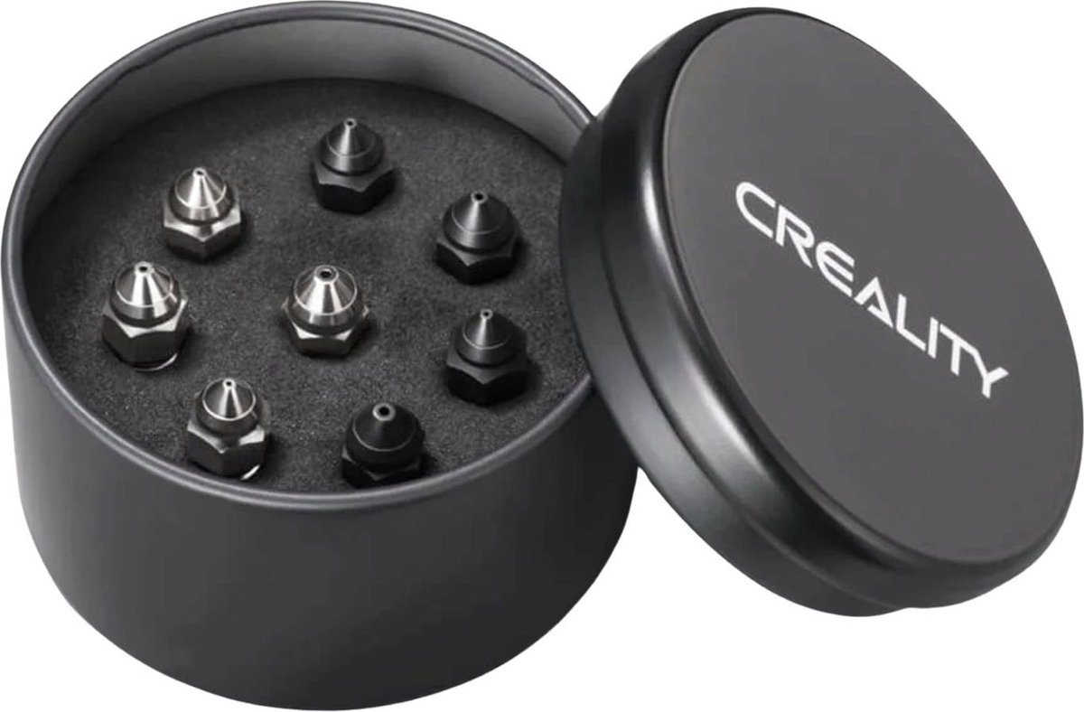 Creality 3D 4008030052 - Spitzen-Ersatzset - Schwarz - Silber - 8 Stück(e) (4008030052)