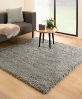 Tapis shaggy carré - Cosy Shaggy - gris 200x200 cm