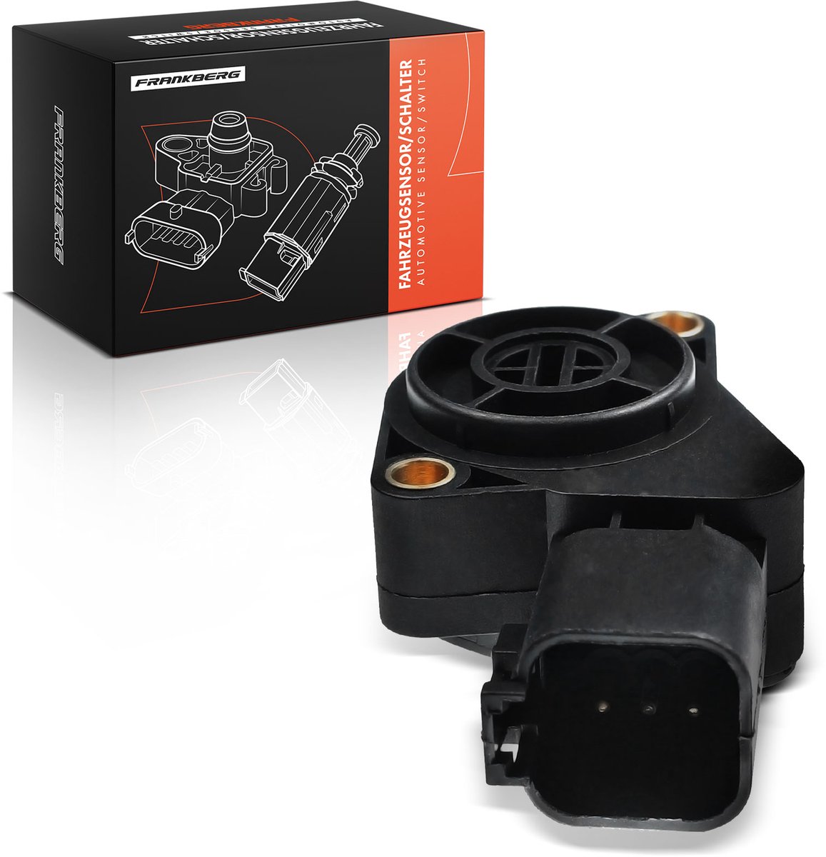 Frankberg 1x gaskleppositiesensor voor Volvo