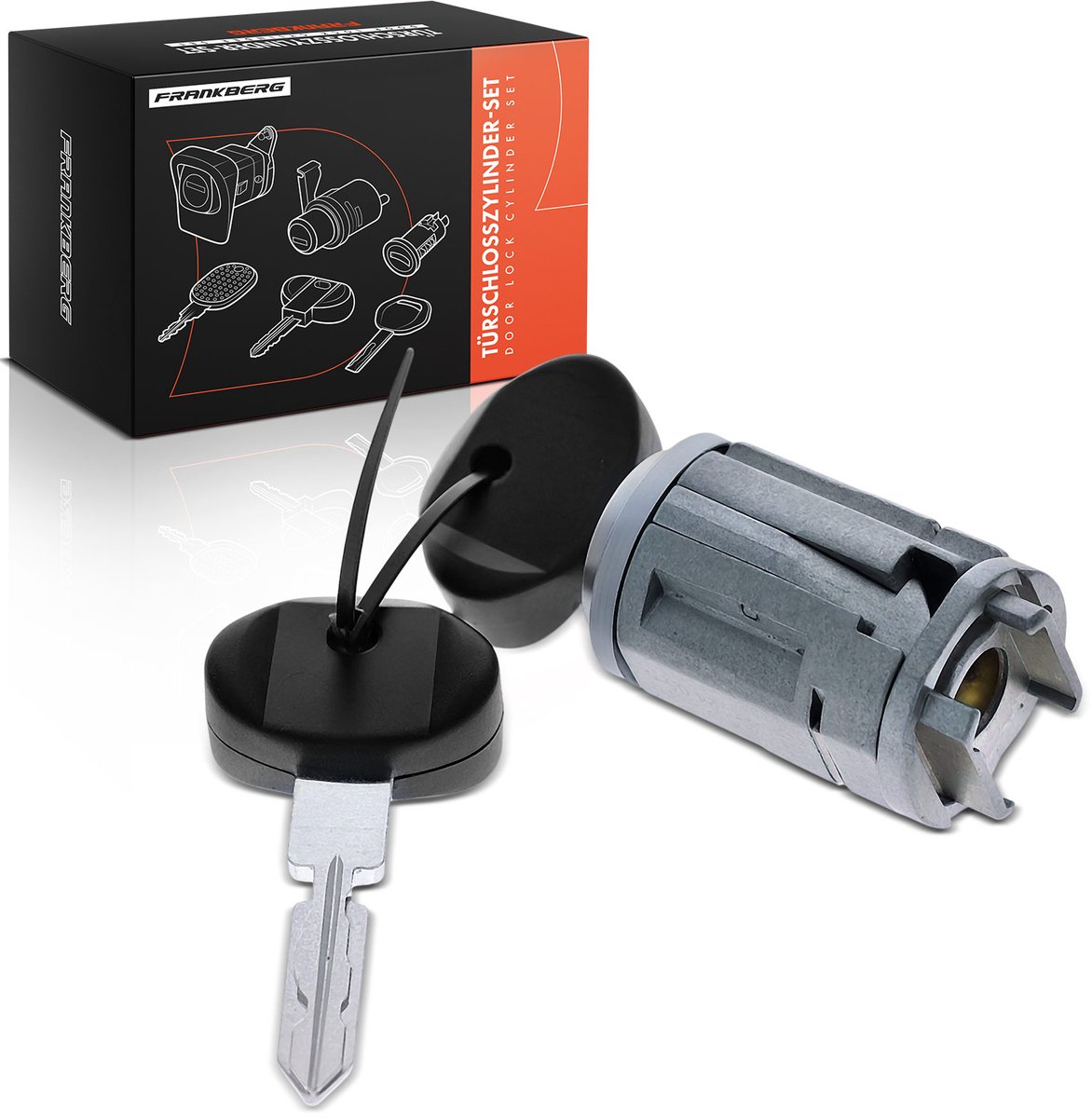 Frankberg 1x Contactsleutel voor Mercedes-Benz W140 C140 SL R129