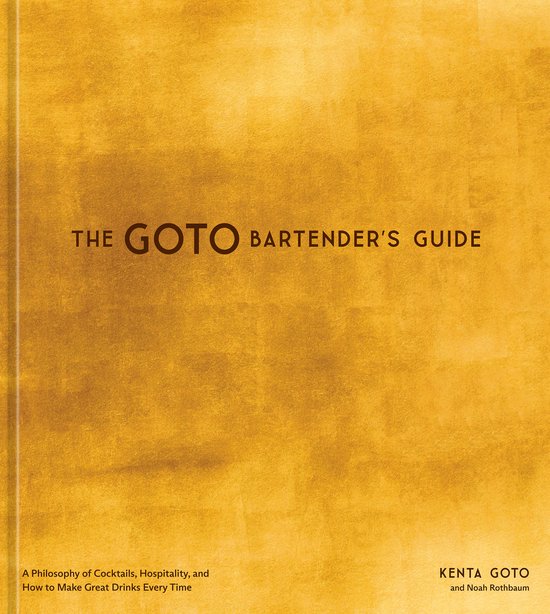 The Goto Bartender's Guide - cover