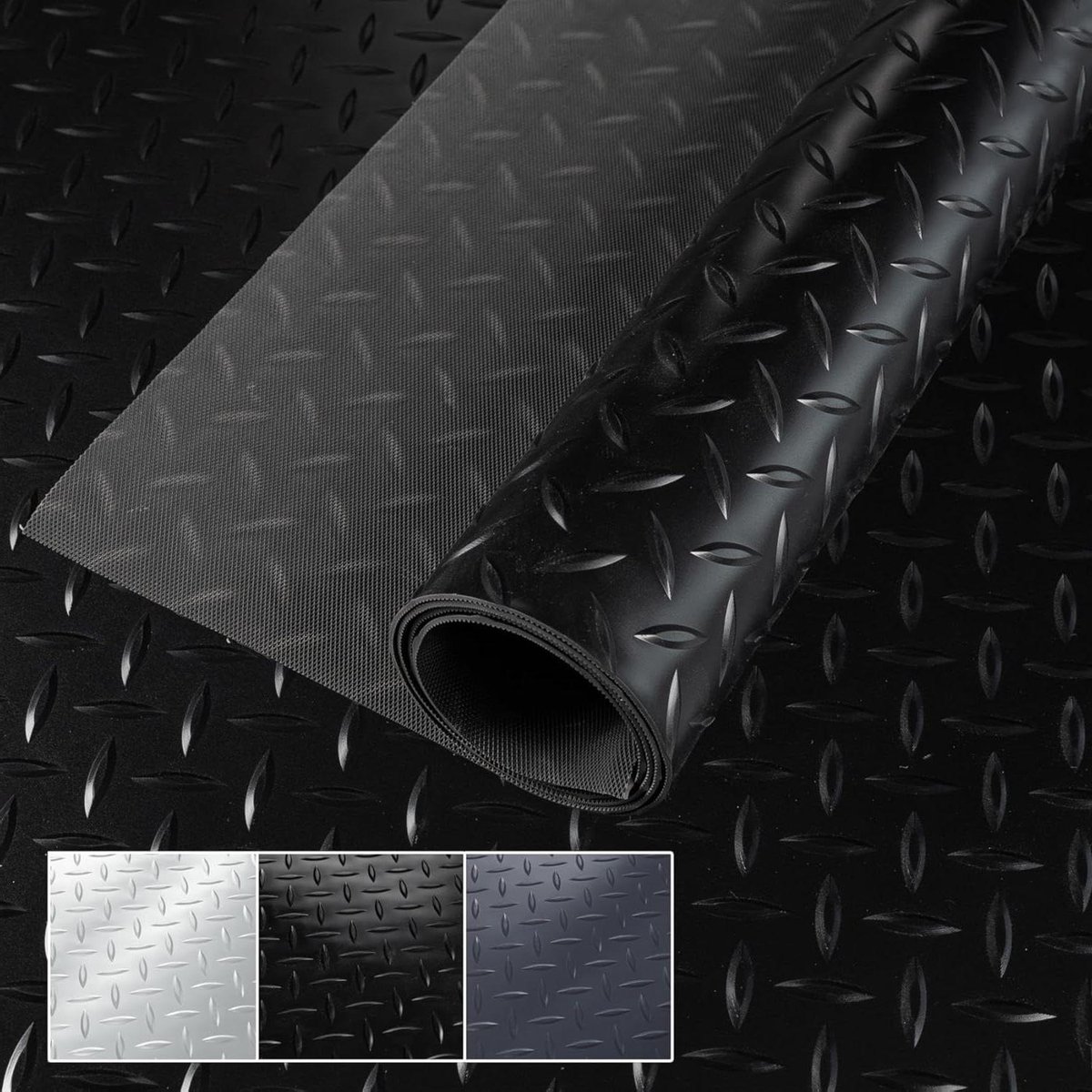 PVC vloerbedekking - Vloermat antislip - Vloeren beschermen - Meterware 1.5 mm dik - 140 x