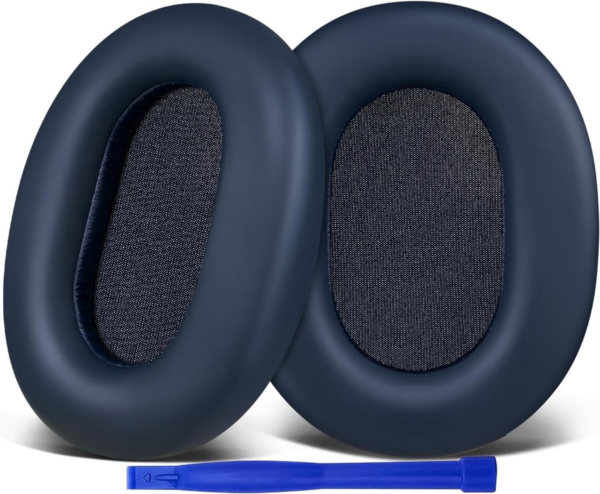 Vervangende Earpads van Kunstleer voor Sony WH-1000XM5 - Geluiddempende, Geheugenfoam Oorkussens voor Comfort en Isolatie