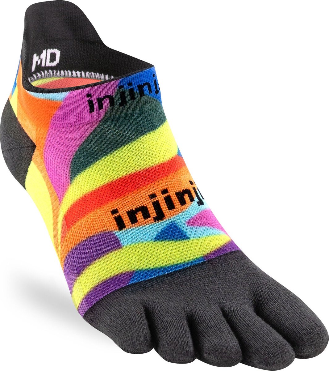 Injinji Teensokken Run Leightweight No Show Coolmax Unisex IS261410 vdu M=40,5-44