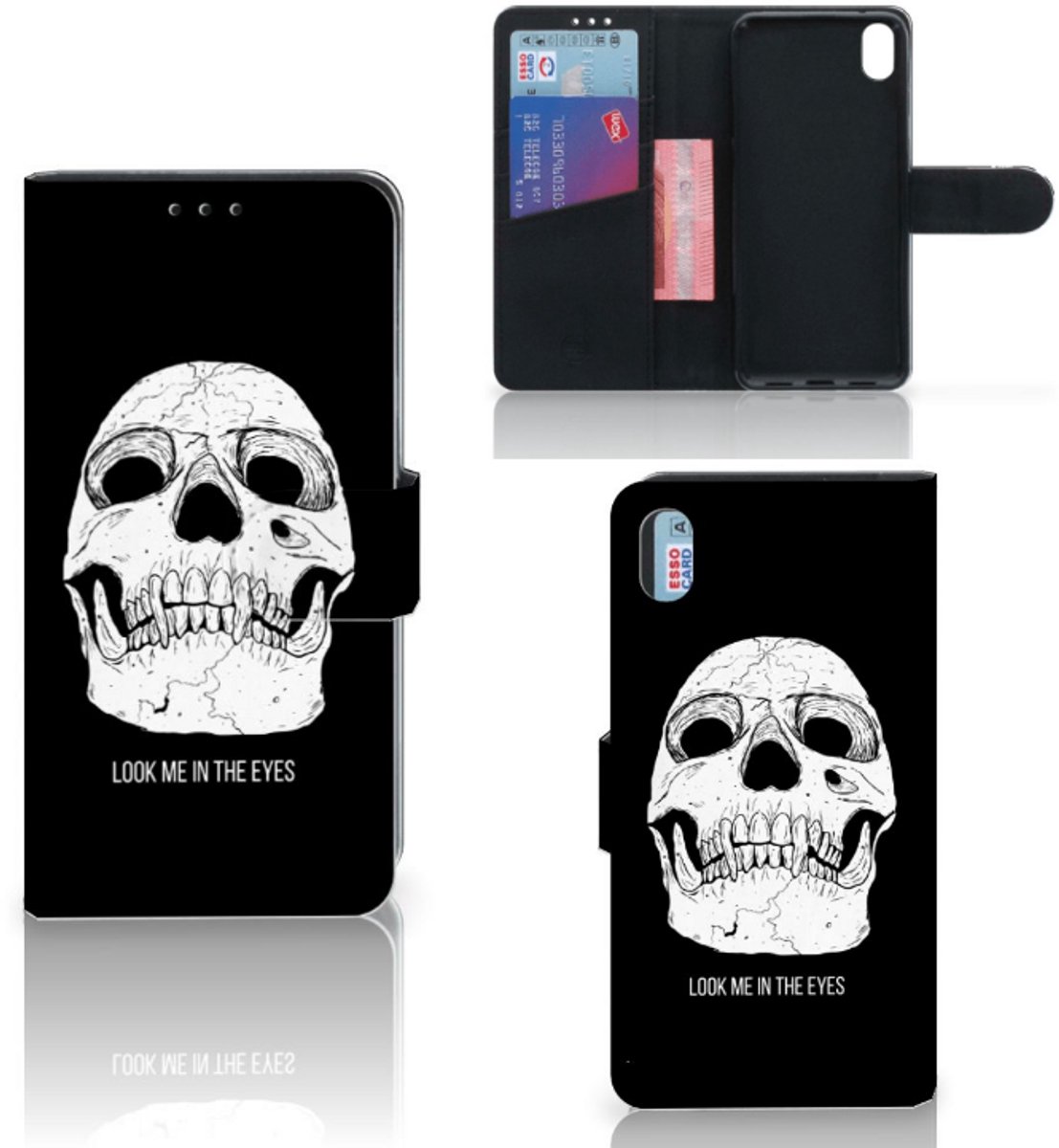 Telefoonhoesje met Naam Xiaomi Redmi 7A Skull Eyes