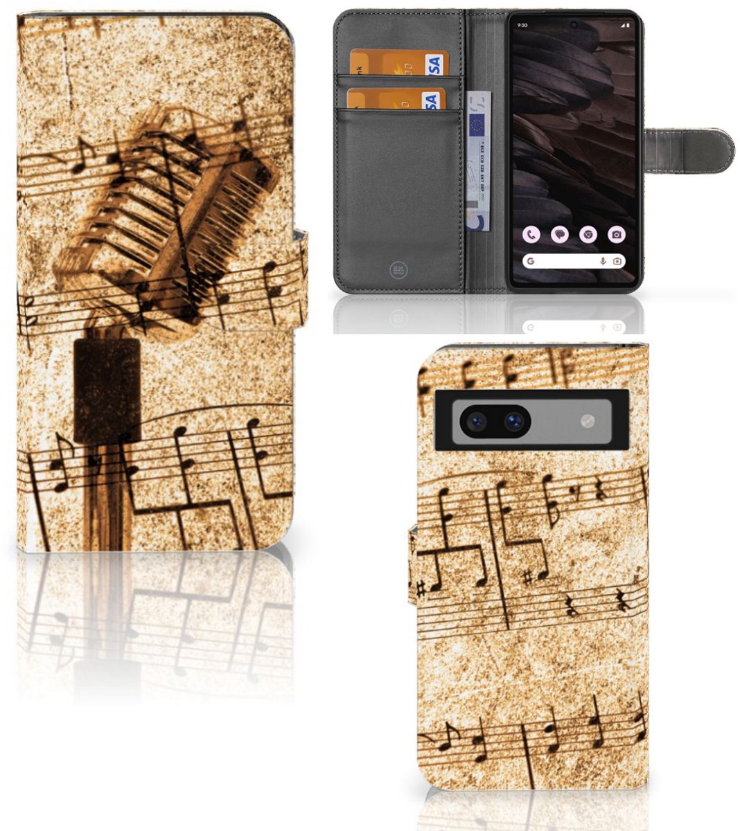 Google Pixel 7A Telefoonhoesje met foto Bladmuziek