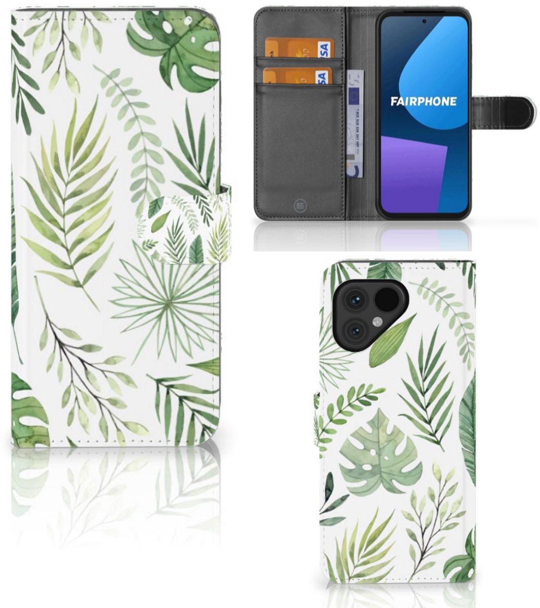 Fairphone 5 Hoesje Leaves