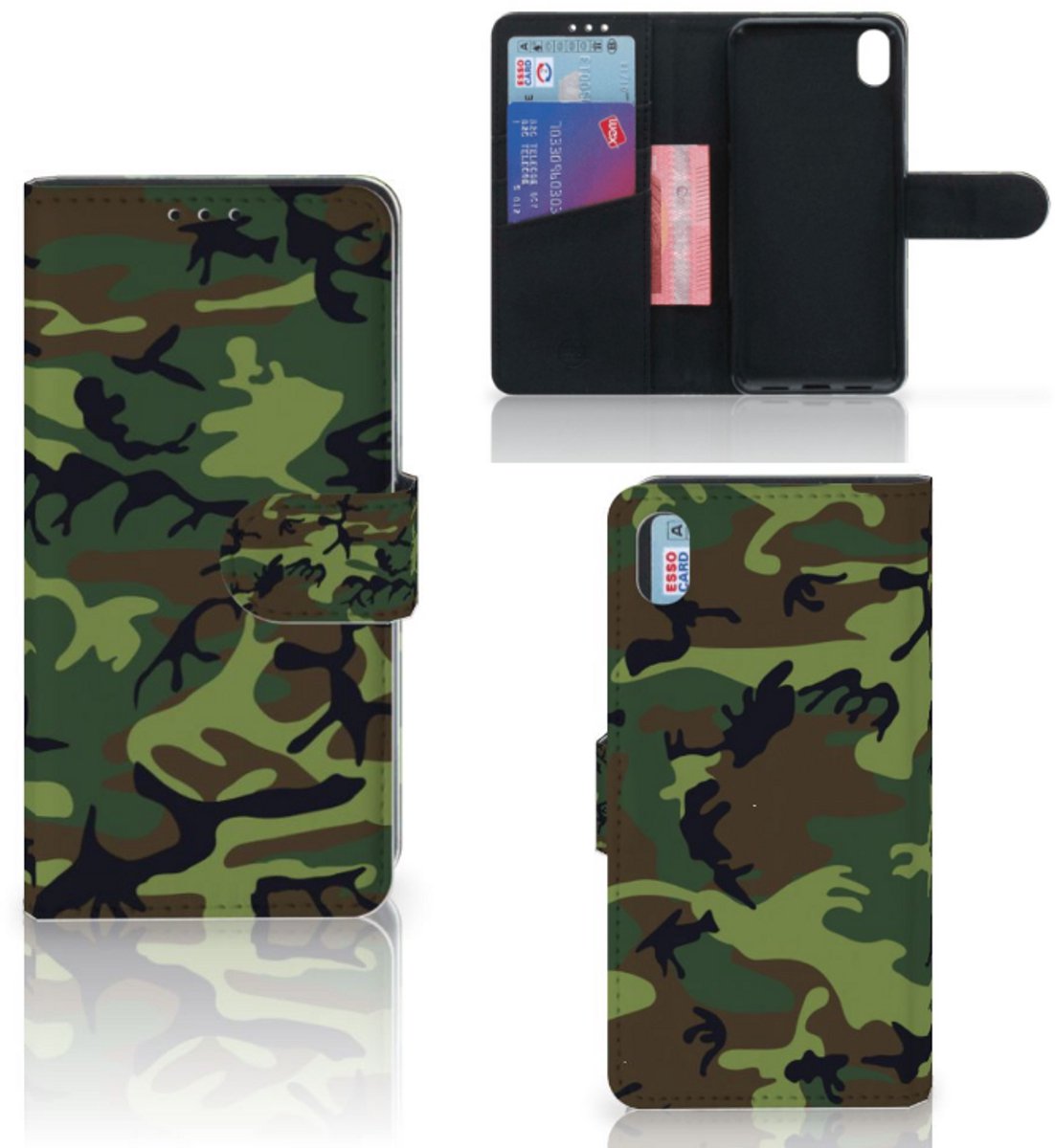 Xiaomi Redmi 7A Telefoon Hoesje Army Dark