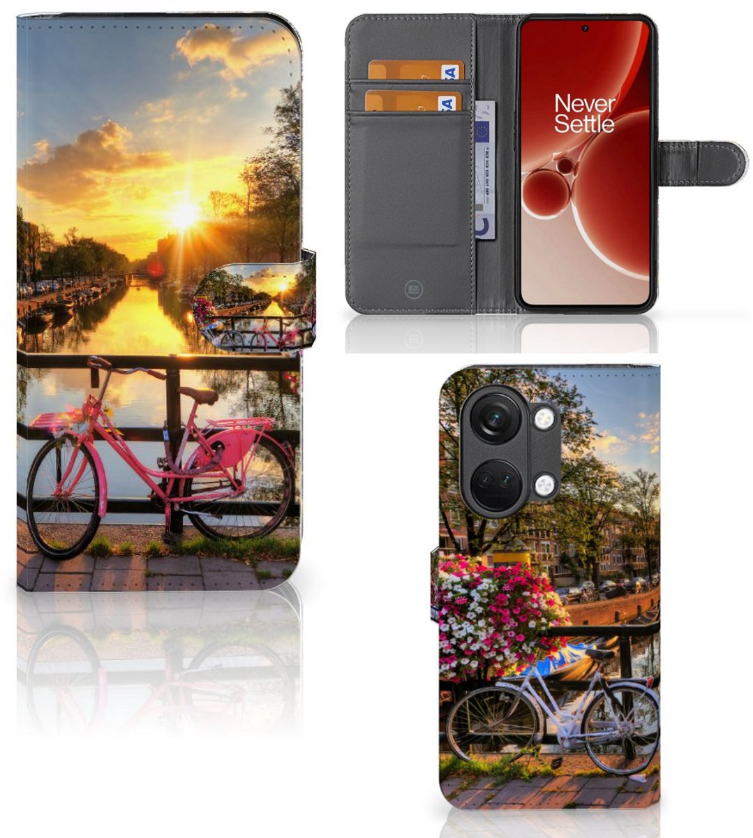 OnePlus Nord 3 Flip Cover Amsterdamse Grachten