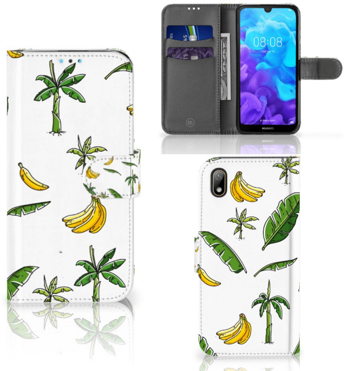 Huawei Y5 (2019) Hoesje Banana Tree