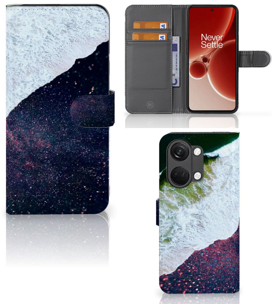 OnePlus Nord 3 Book Case Sea in Space