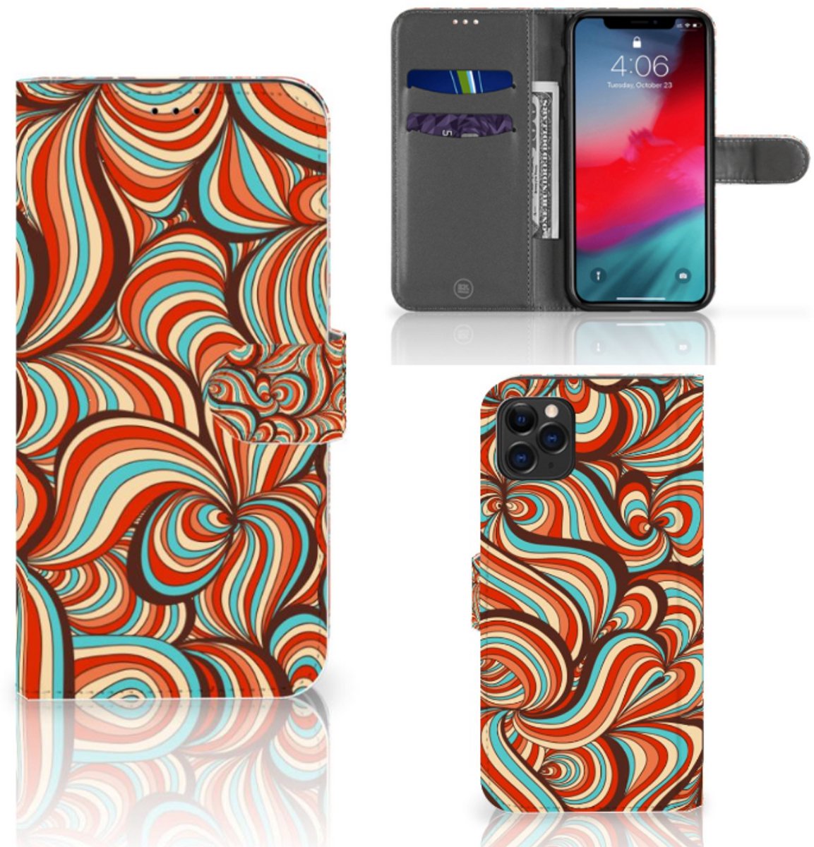 Apple iPhone 11 Pro Max Hoesje Retro