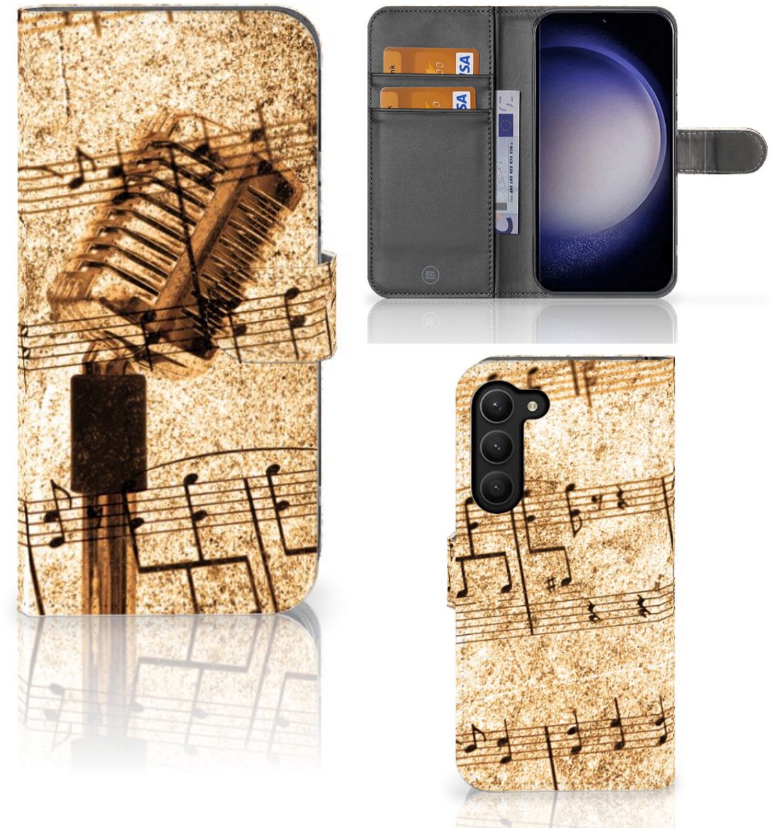 Samsung Galaxy S23 Plus Telefoonhoesje met foto Bladmuziek