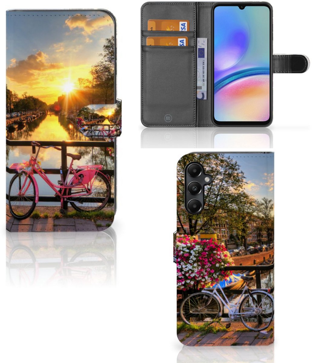 Samsung Galaxy A05s Flip Cover Amsterdamse Grachten