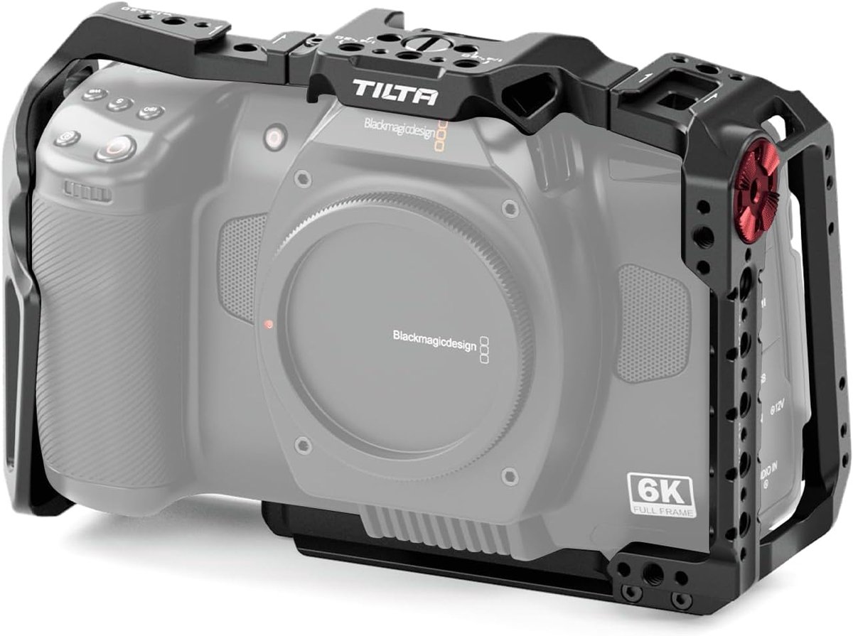 Camera Kooi - Videocamera Bescherming - Filmopnames Stabiliseren - Modulair Half/Full Design - 10.9 x 22.9 cm - Zwart