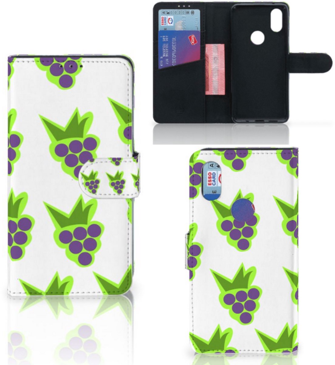 Xiaomi Mi Mix 2s Book Cover Druiven