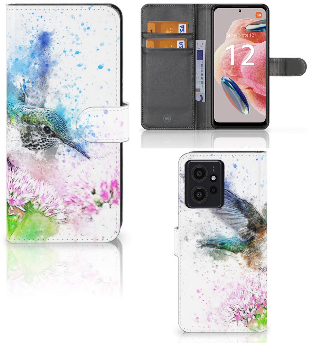 Hoesje Xiaomi Redmi Note 12 4G Vogel