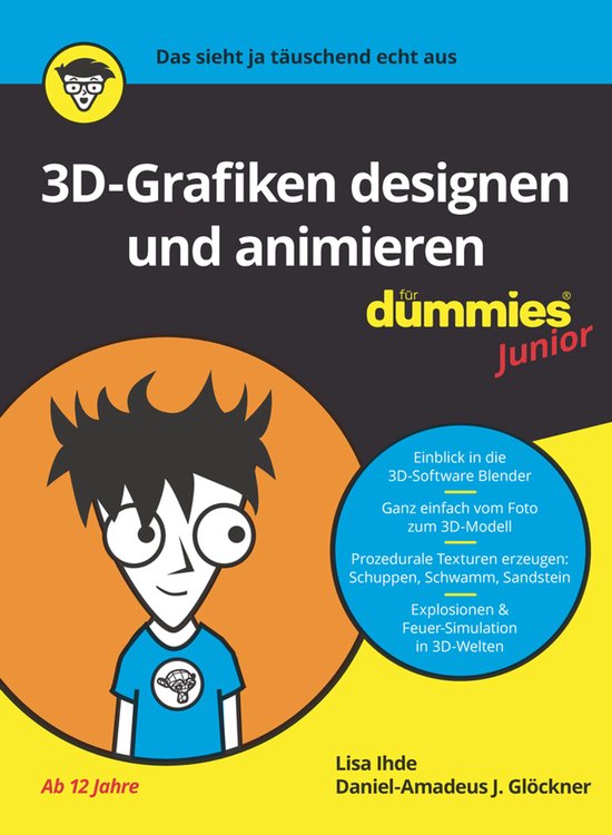 3D–Grafiken Designen und animieren für Dummies Junior - cover