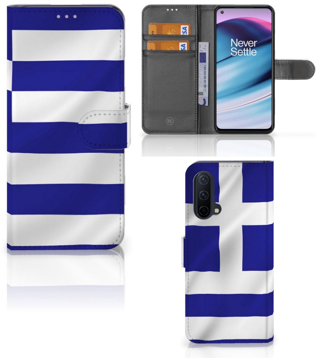 OnePlus Nord CE 5G Bookstyle Case Griekenland