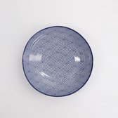 Tokyo Design Studio - Nippon Blue Pastabord Dots - Blauw/Wit - Ø 21 cm