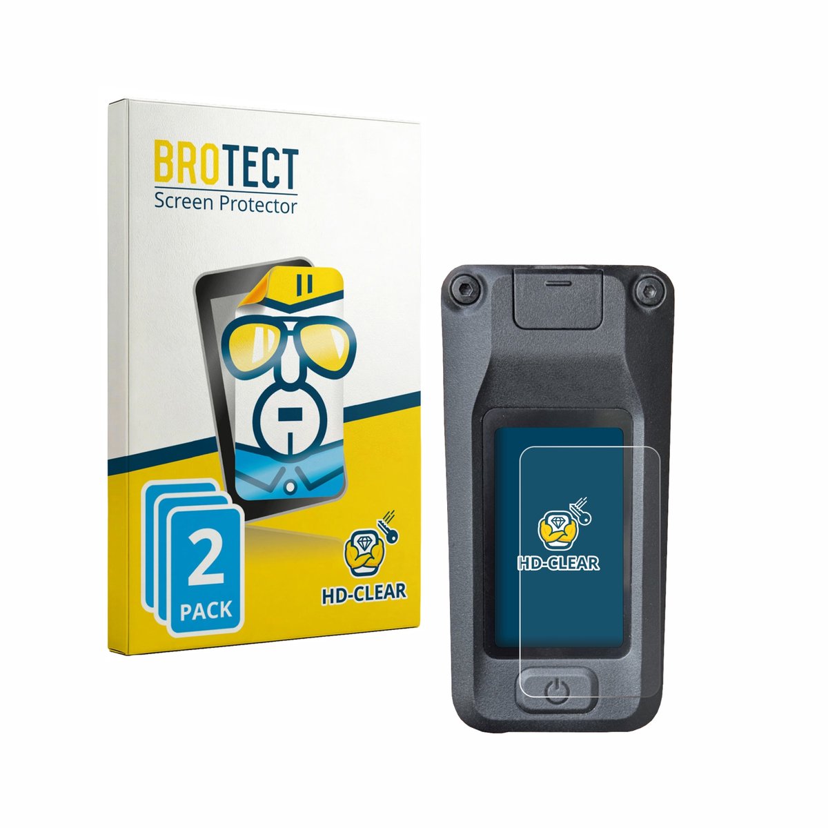 BROTECT - Screenprotector voor Amflow DJI Avinox - Folie Beschermfolie transparant 2 Stuks