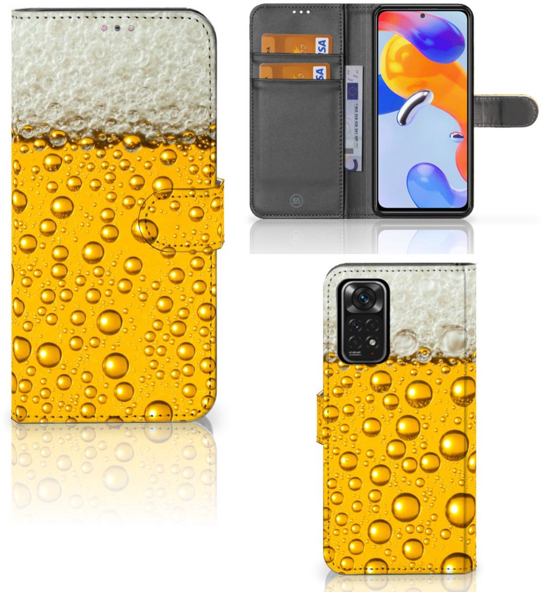 Xiaomi Redmi Note 11 Pro 5G/4G Book Cover Bier