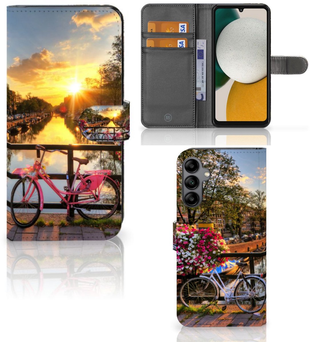 Samsung Galaxy A34 Flip Cover Amsterdamse Grachten