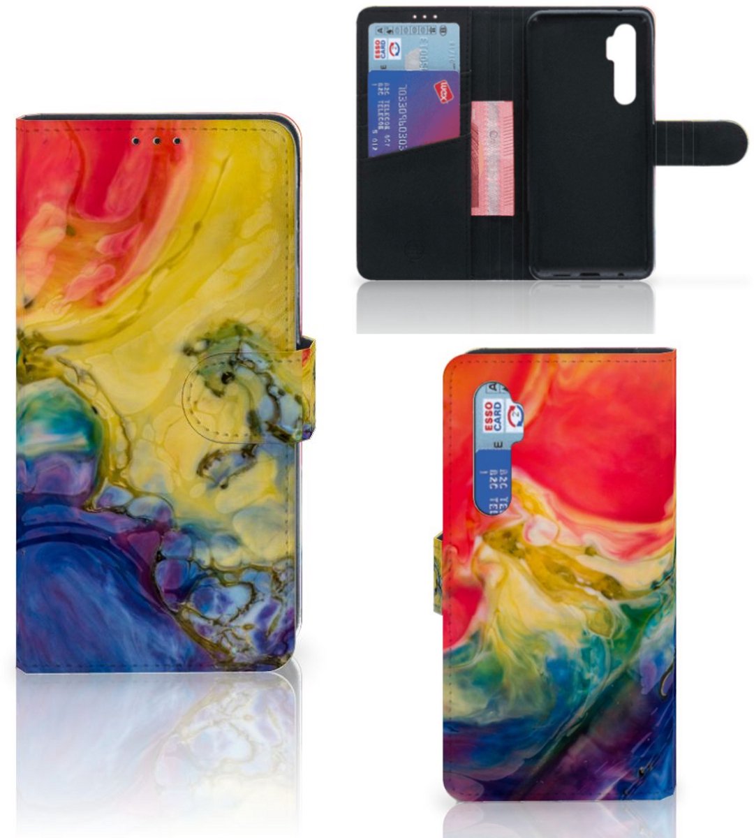 Hoesje Xiaomi Mi Note 10 Lite Watercolor Dark