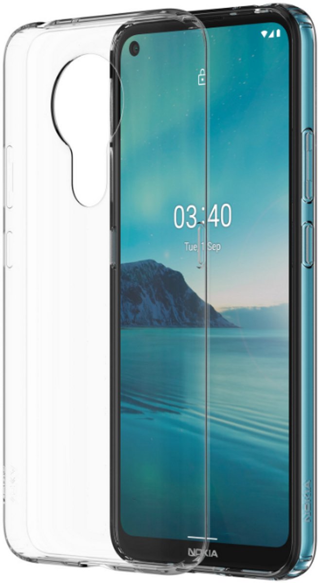 Back Cover voor Nokia 3.4 TPU Back Case Siliconen Transparant