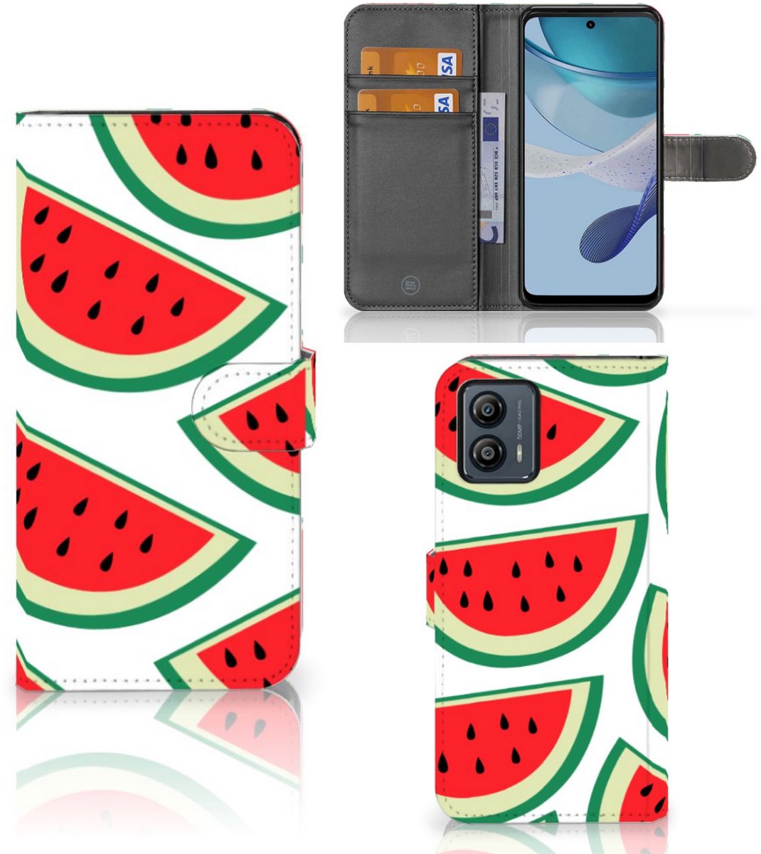 Motorola Moto G53 Book Cover Watermelons