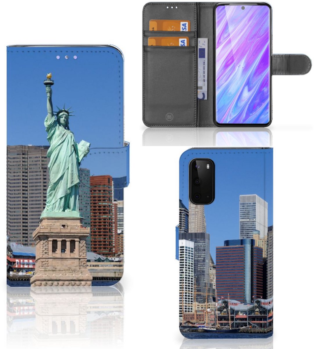 Samsung Galaxy S20 Flip Cover Vrijheidsbeeld