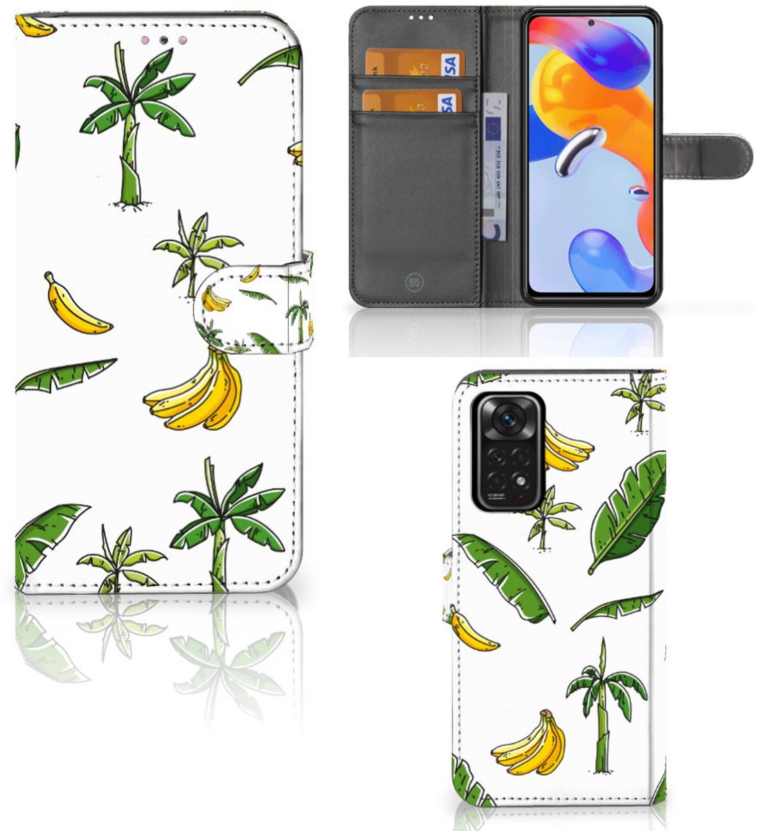 Xiaomi Redmi Note 11 Pro 5G/4G Hoesje Banana Tree