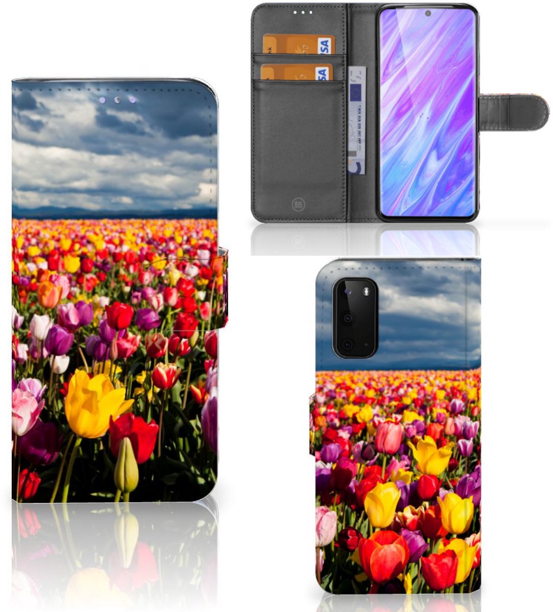 Samsung Galaxy S20 Hoesje Tulpen