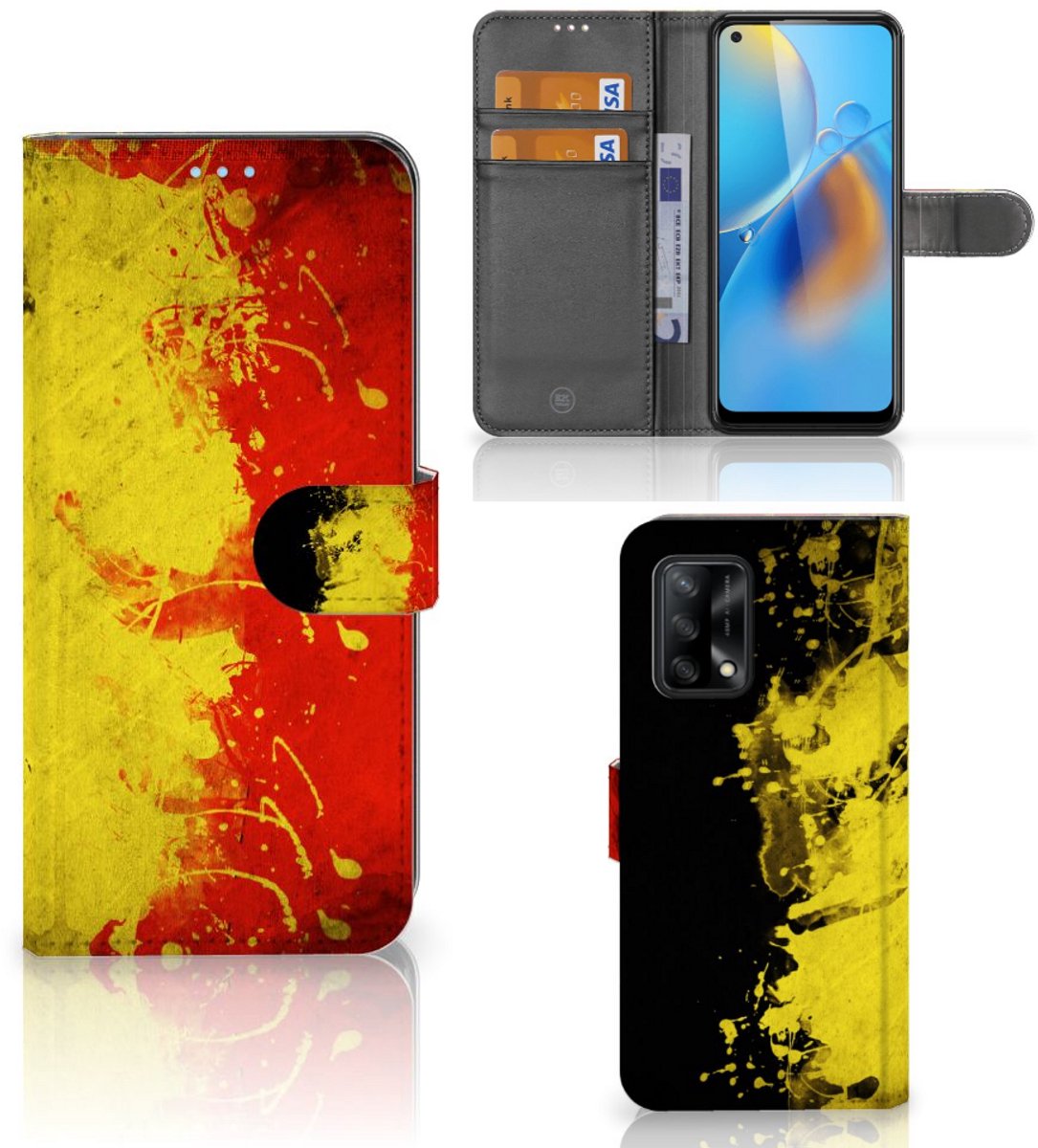 OPPO A74 4G Bookstyle Case België