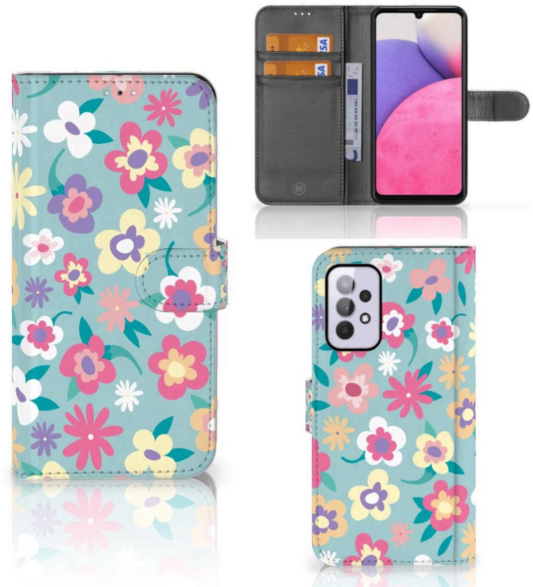 Samsung Galaxy A33 5G Hoesje Flower Power