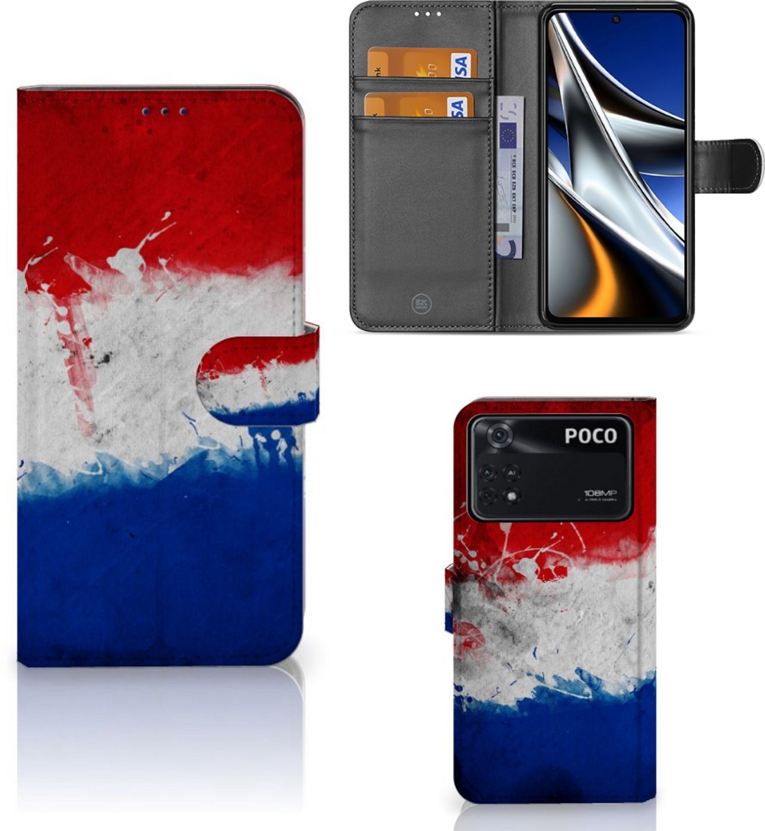 Boekhoesje voor Xiaomi Poco X4 Pro 5G Bookstyle Case Nederland
