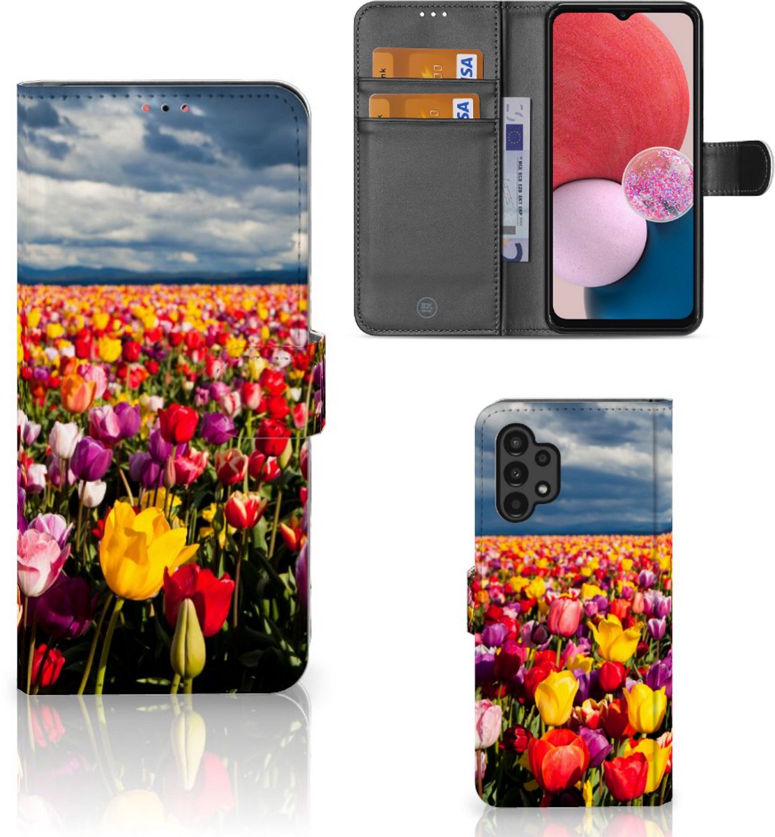 Samsung Galaxy A13 (4G) Hoesje Tulpen